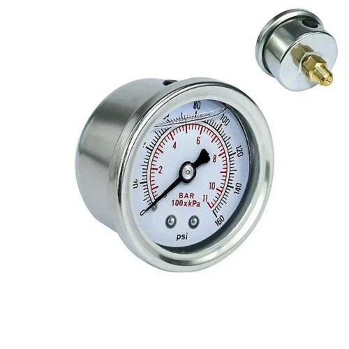 Inline fuel pressure gauge - fuel,