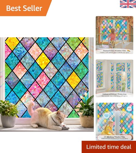 Elegant stained glass window - stained,
