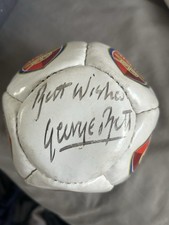 George Best Signed Football