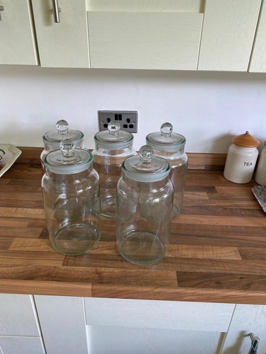 Ravenhead vintage pantry jars - vintage,