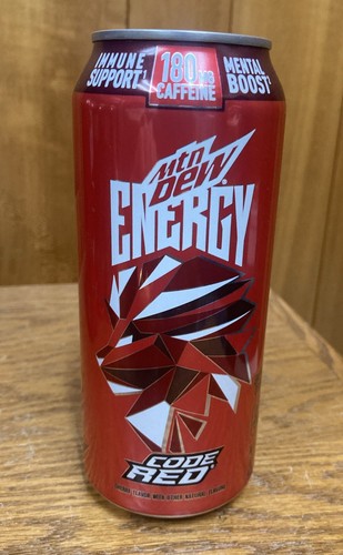 Mountain dew energy code - dew, red