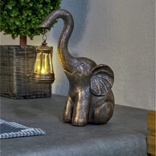 Solar Elephant LED Light