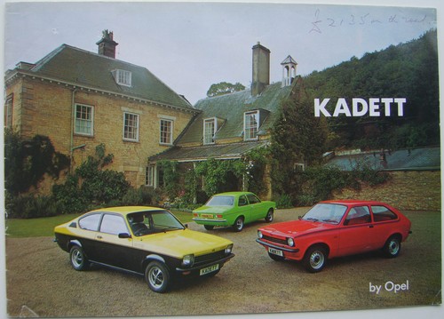 Opel kadett original - kadett, 1976