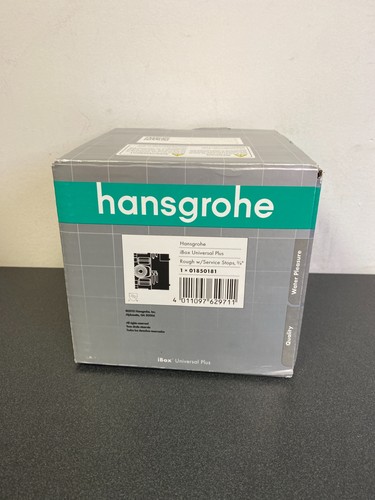 Hansgrohe ibox - hansgrohe, in.
