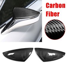 2x Rearview Wing Side Mirror Cover Trim Cap For Lexus ES LS UX RC 2019-2022