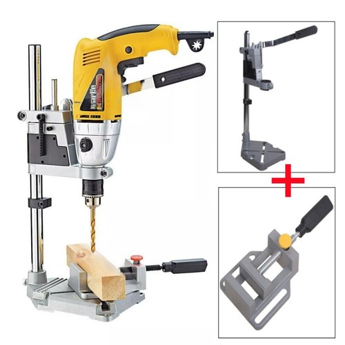Adjustable hand drill press - hand,