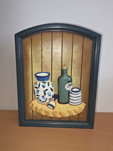 Wooden wall mount floral - wooden,