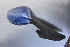 "NEW" GENUINE PIAGGIO VESPA X9 125 180 250 500 RIGHT RHS ORIGINAL BLUE MIRROR