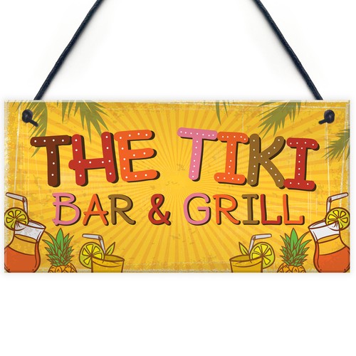 Tiki bar grill party hanging - grill,