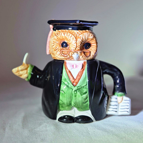 Vintage owl novelty teapot - owl,