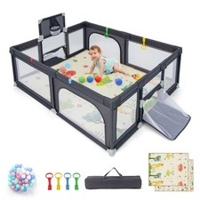 Large Baby Playpen with Mat &