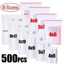 GRIP SEAL BAGS Self Resealable