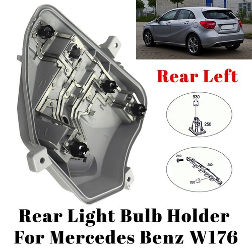 Left side rear light bulb - left,