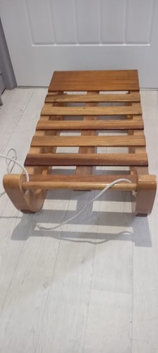 Vintage handmade wooden - handmade, sledge