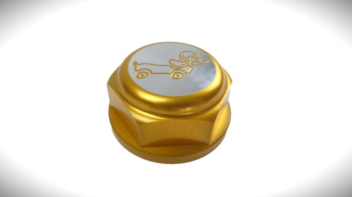 Cnc steering head nut - head, for