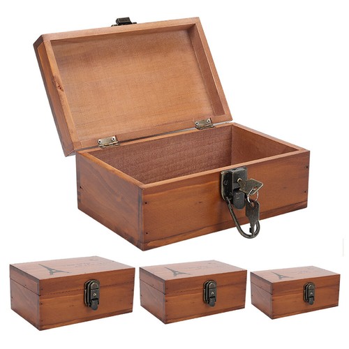 Lockable vintage wooden - lockable,