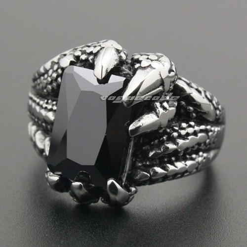 Stainless steel black stone - black,