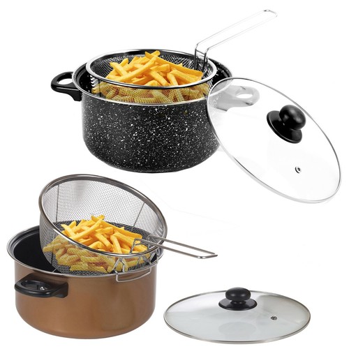 Non stick chip pan - non, fat