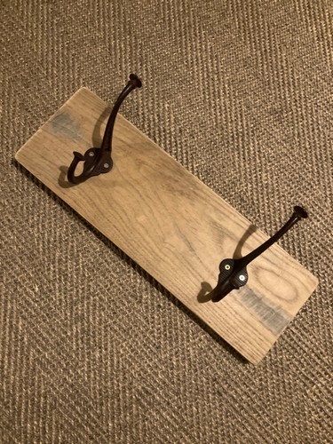 Vintage coat hooks wood - vintage, on