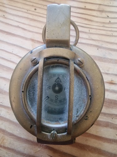 Military compass brass casing - military,