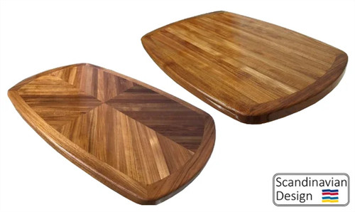 Boat high gloss varnished teak - boat,