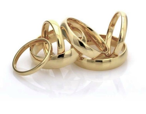 9ct yellow gold - 9ct, men