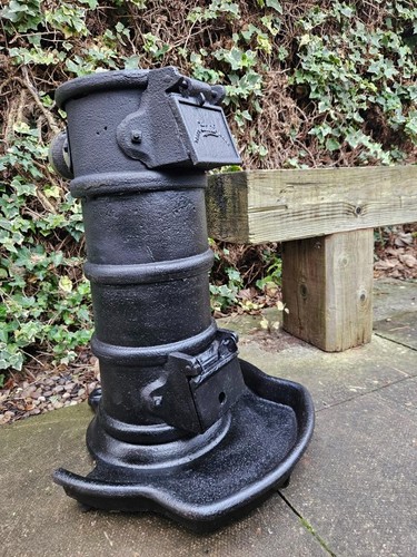 Cast iron portable wood stove - iron,