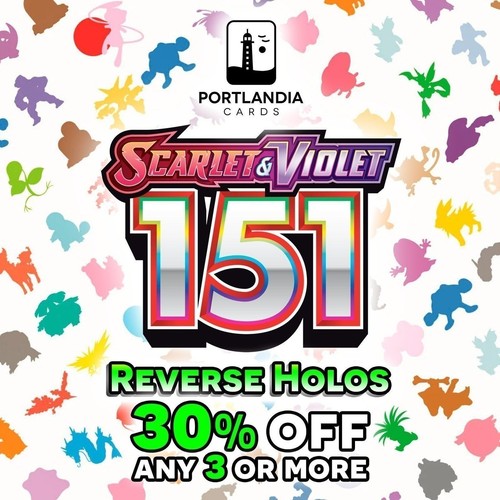 Pokemon 151 reverse - -,