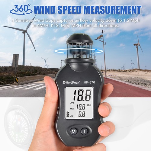 Digital anemometer - digital,