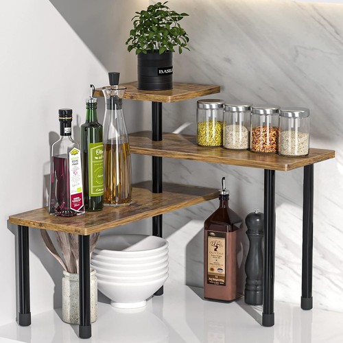 Wooden corner storage - wooden, rack