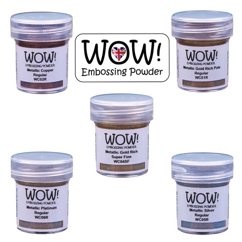 Metallic embossing powders - embossing,