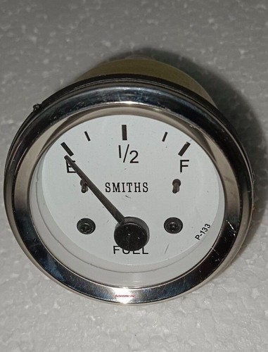Smiths fuel gauge - fuel, white
