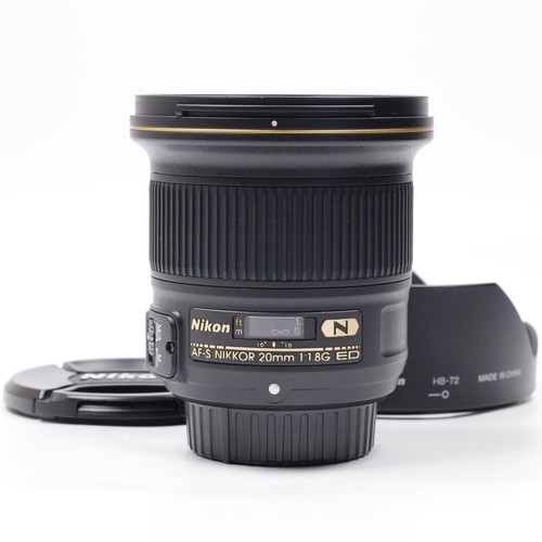 Nikon nikkor 20mm 1 - af-s, f/1.8