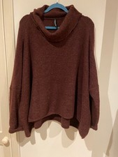 Rundholz Black Label Jumper in  Maroon 80"" chest Size OS BNWOTs