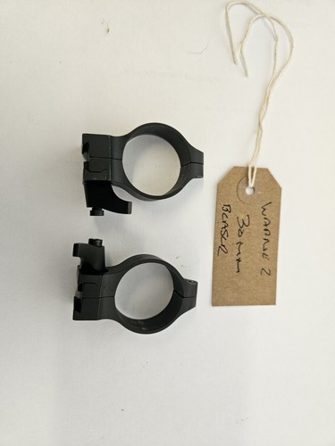 Warne quick release 30mm - 30mm, scope
