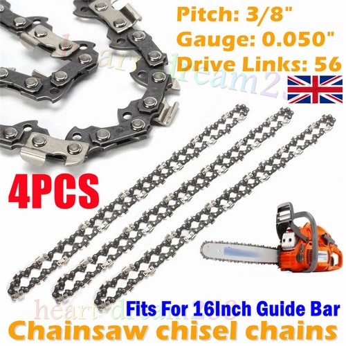 4pcs 40cm 56dl chainsaw - 4pcs, 16"