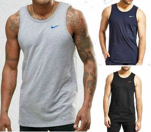 Nike mens vest embroidered - mens,