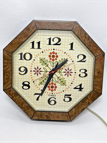 Vintage timex electric wall - vintage,