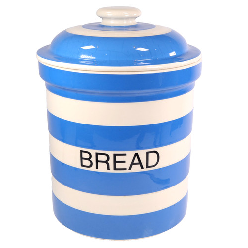 Green cornishware bread bin - cornishware,