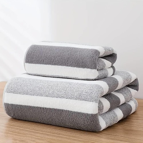 Ultra absorbent striped - ultra-absorbent, towel