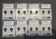 8x NEW PACKS IKEA Black Knobs Bundle BAGGANAS