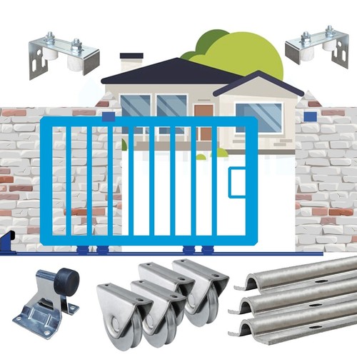700kg load sliding - sliding, kit