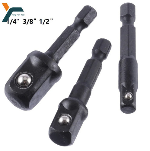 3pcs impact socket adapter set - adapter,