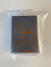 Takachi Electric Industrial SW Series Black ABS Enclosure, Black Lid, 85 x 60 x