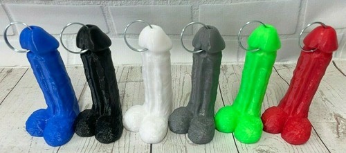 Penis willy dick cock - penis/willy/dick/cock, keyring