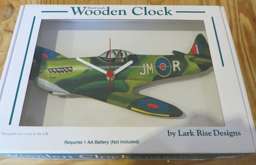 Spitfire wall clock new - new, boxed