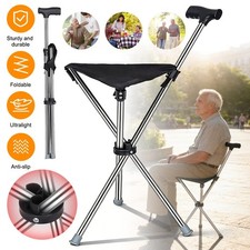 2 in 1 Folding Walking Stick