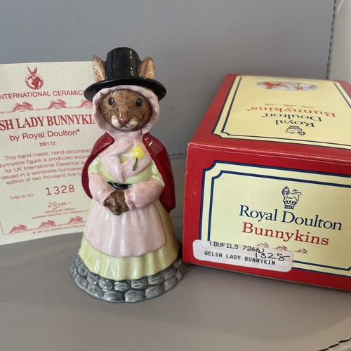 Royal doulton bunnykins welsh - doulton,