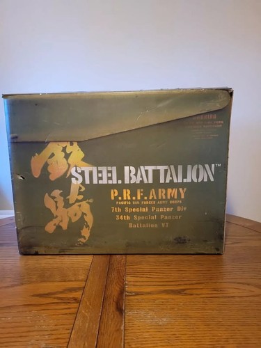 Xbox original steel battalion - xbox,
