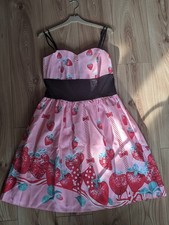 Kawaii Pink Strawberry Swing